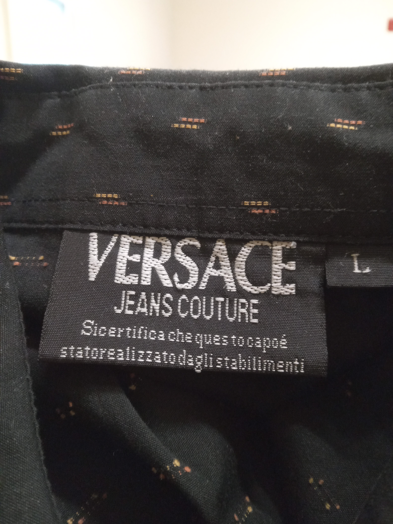 Versace Jeans Couture Black Shirt - Size L - photo 5