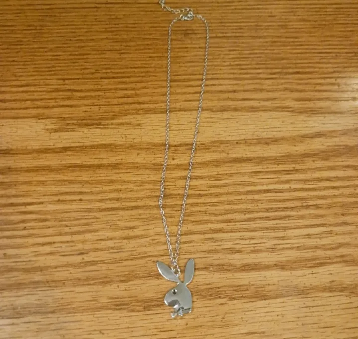 Playboy Silver Necklace thumbnail