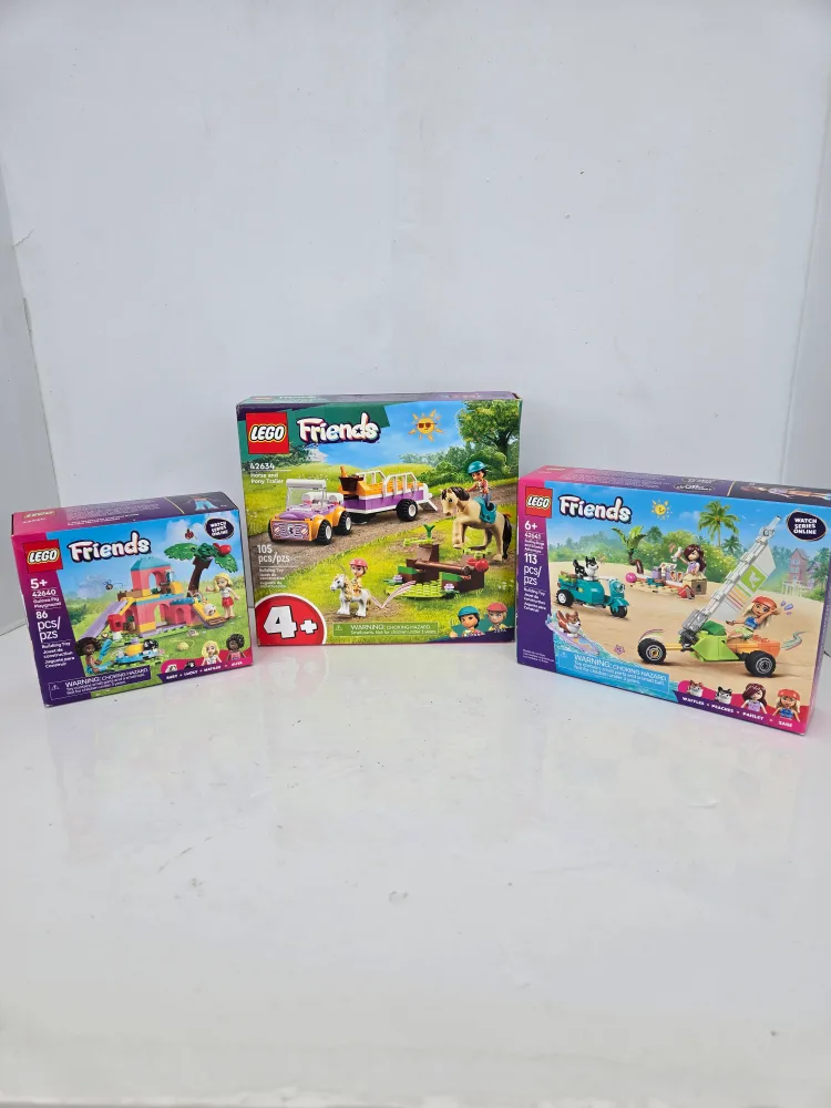 Brand new sealed 3 lego friends toy lot image indicator(7)