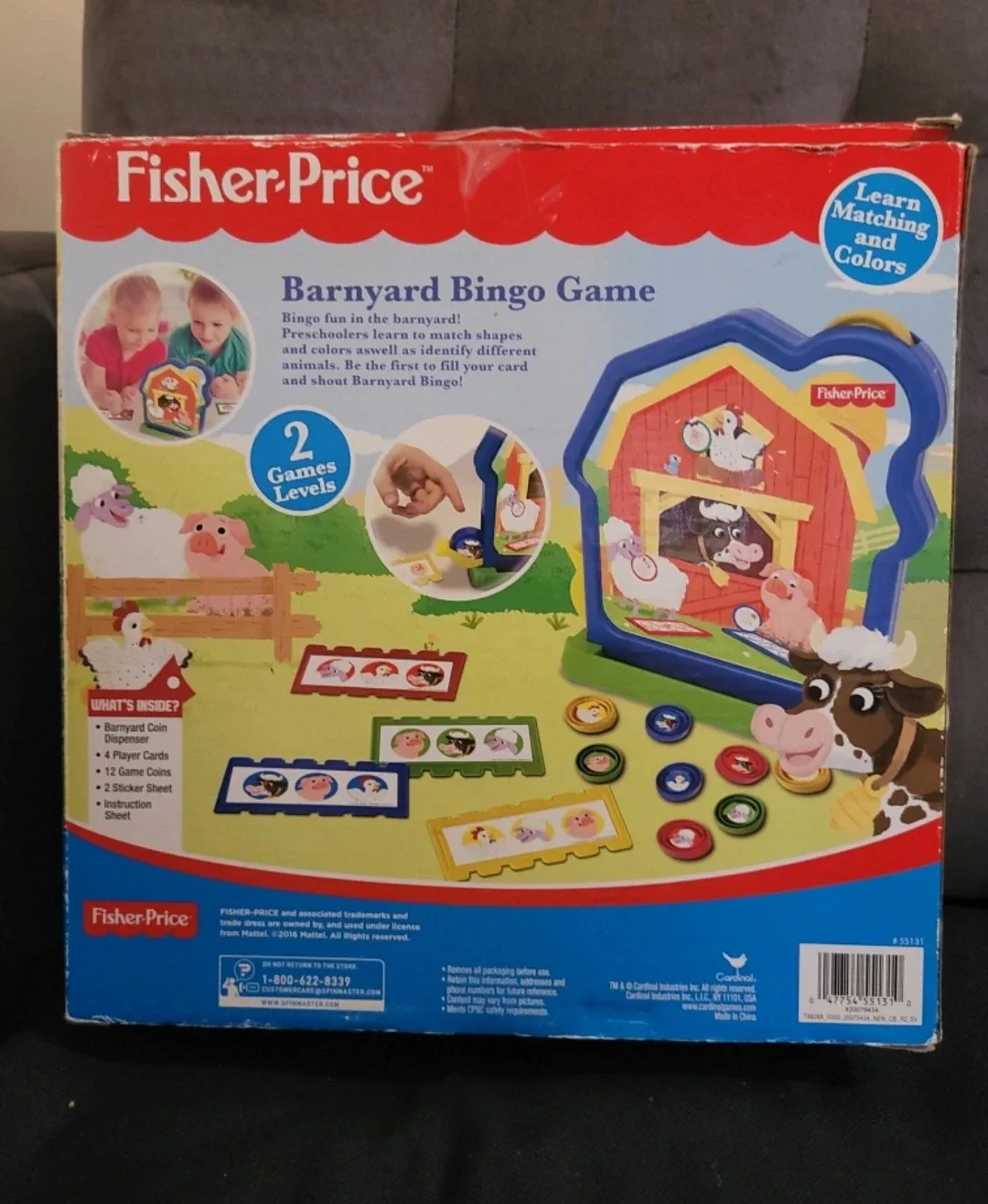 Fisher-Price Barnyard Bingo Game thumbnail