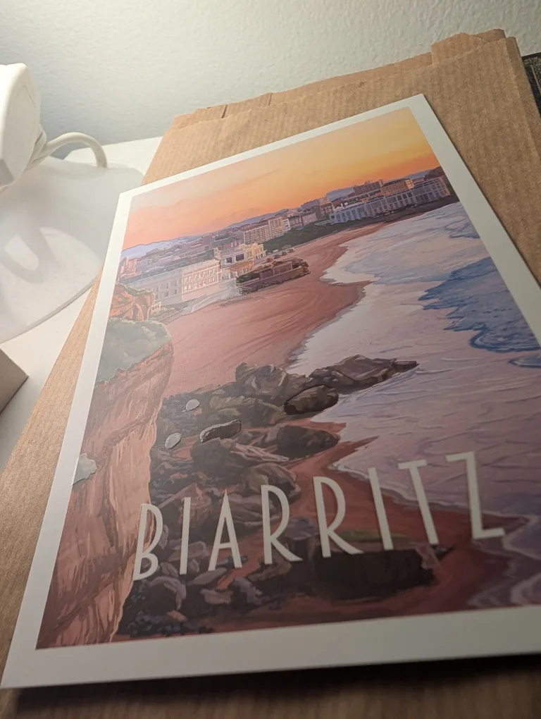 ✨Postcard from Biarritz, France – Basque Coast Charm 🇫🇷 image indicator(2)