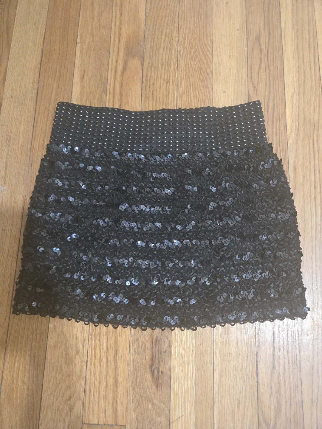 Sequin Mini Skirt