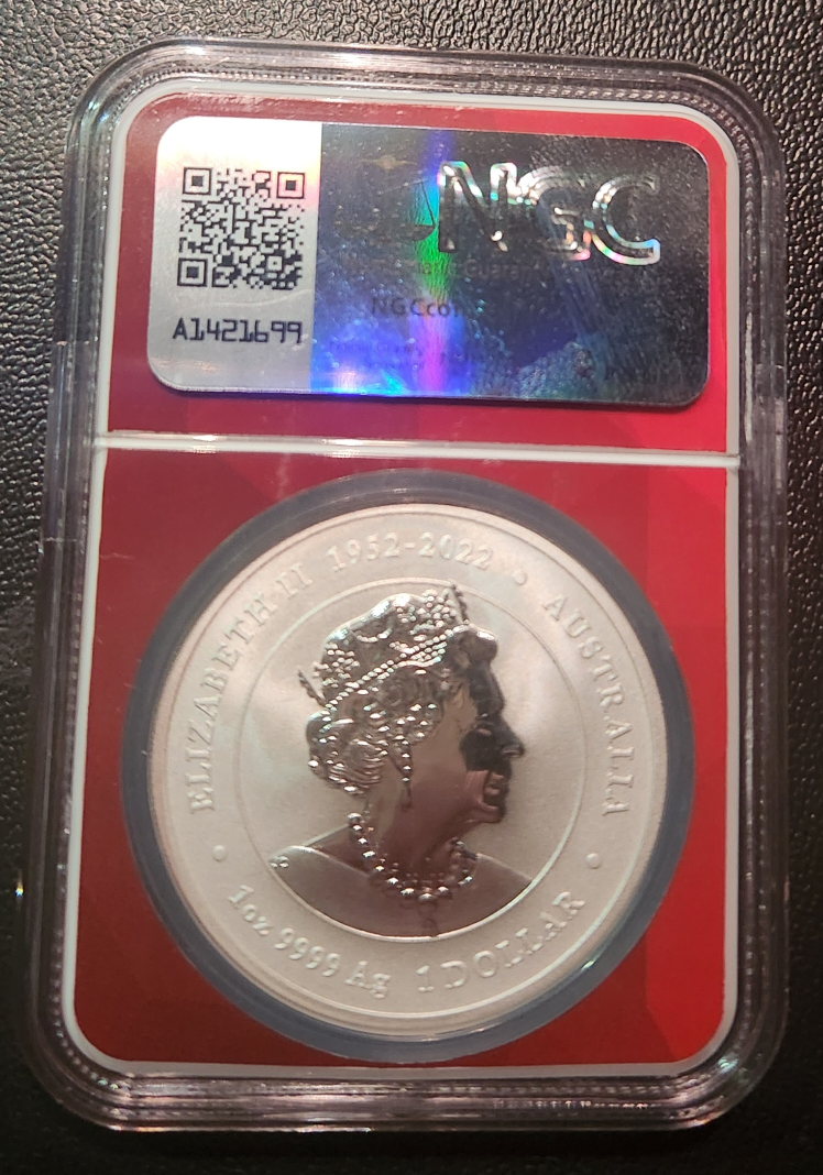 2024 Australia $1 Year of the Dragon Silver Coin - photo 2