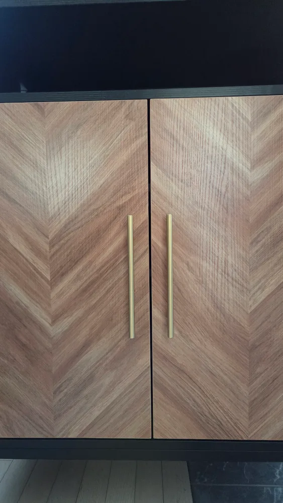 Black & Wood Shoe Cabinet image indicator(6)