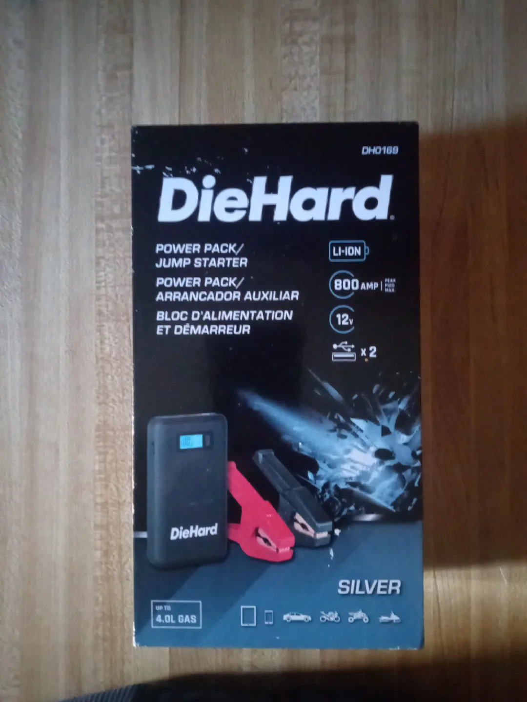 New"Powerful"DieHard Power Pack/Jump Starter DHO169-New!