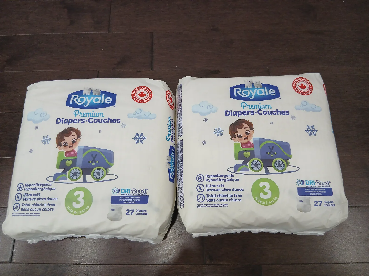 Royale Premium Diapers Size 3 (2 Packs) thumbnail