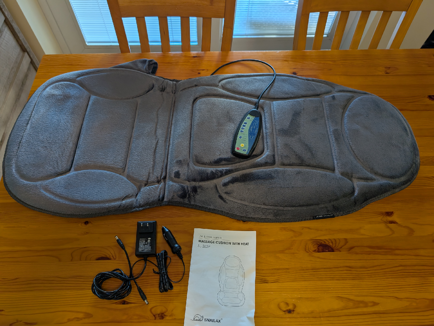 Snailax Massage Cushion with Heat