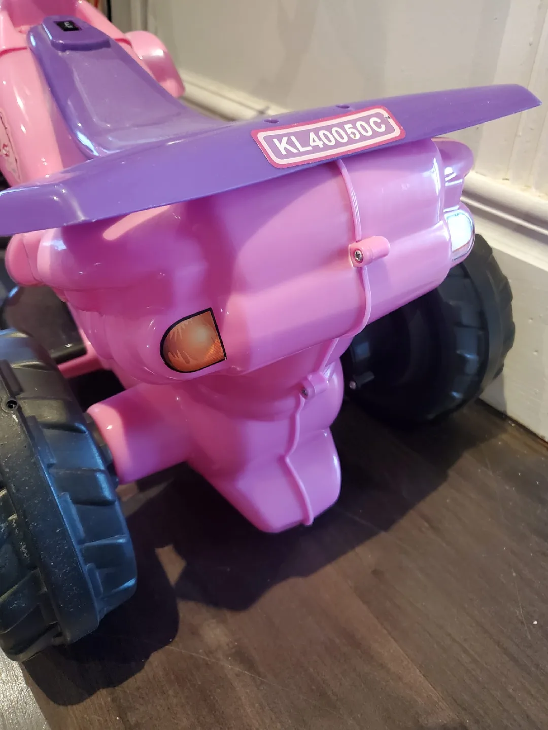 Pink & Purple Kids Ride-On ATV - KL40050C image indicator(2)