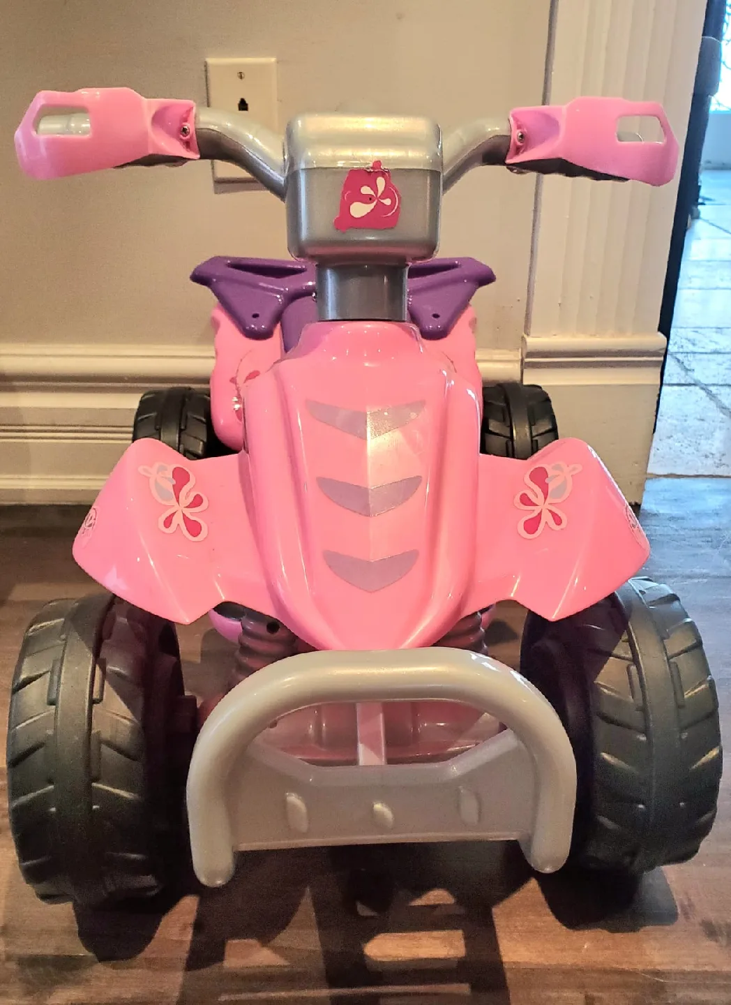 Pink & Purple Kids Ride-On ATV - KL40050C image indicator(4)