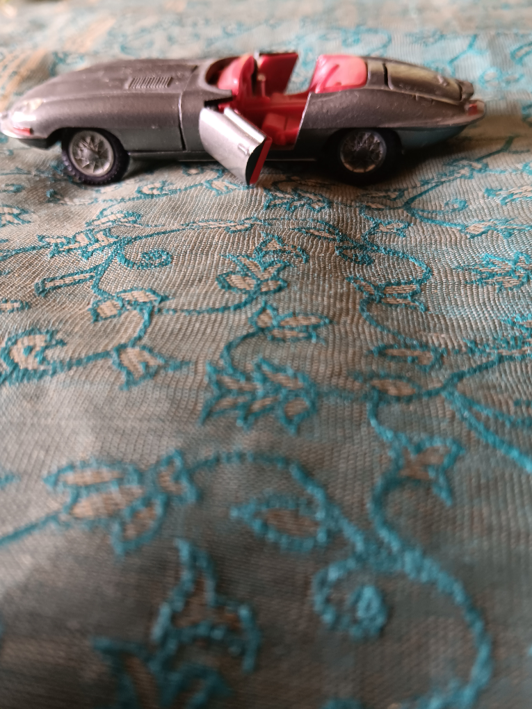 Vintage Tekno Jaguar E-Type Toy Car