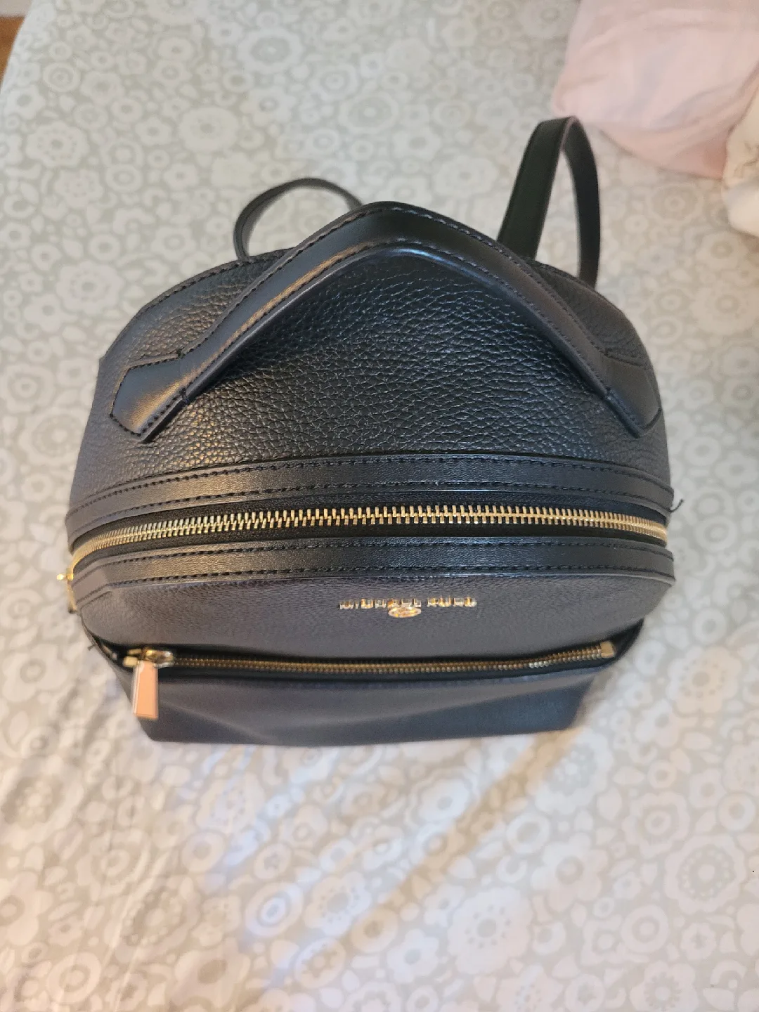Michael Kors Black Leather Backpack image indicator(2)