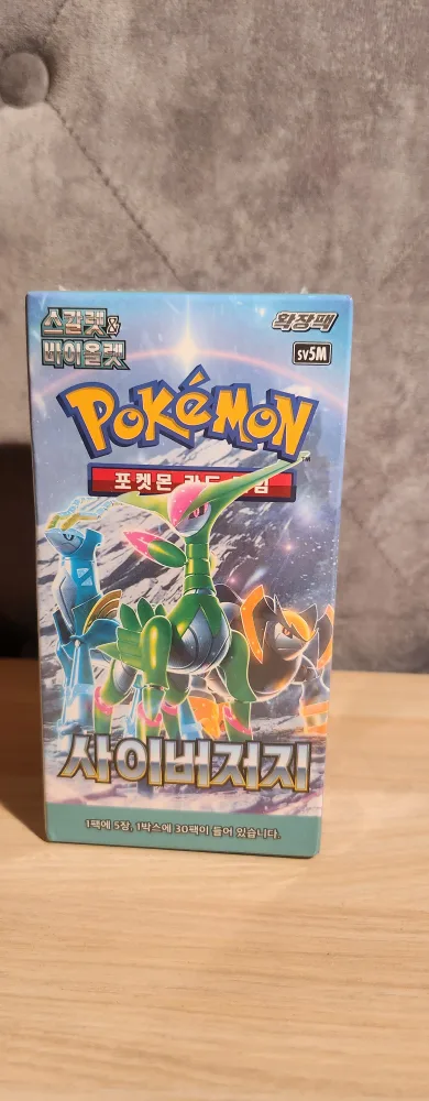 Pokémon Korea SV5M Booster Box - New! thumbnail