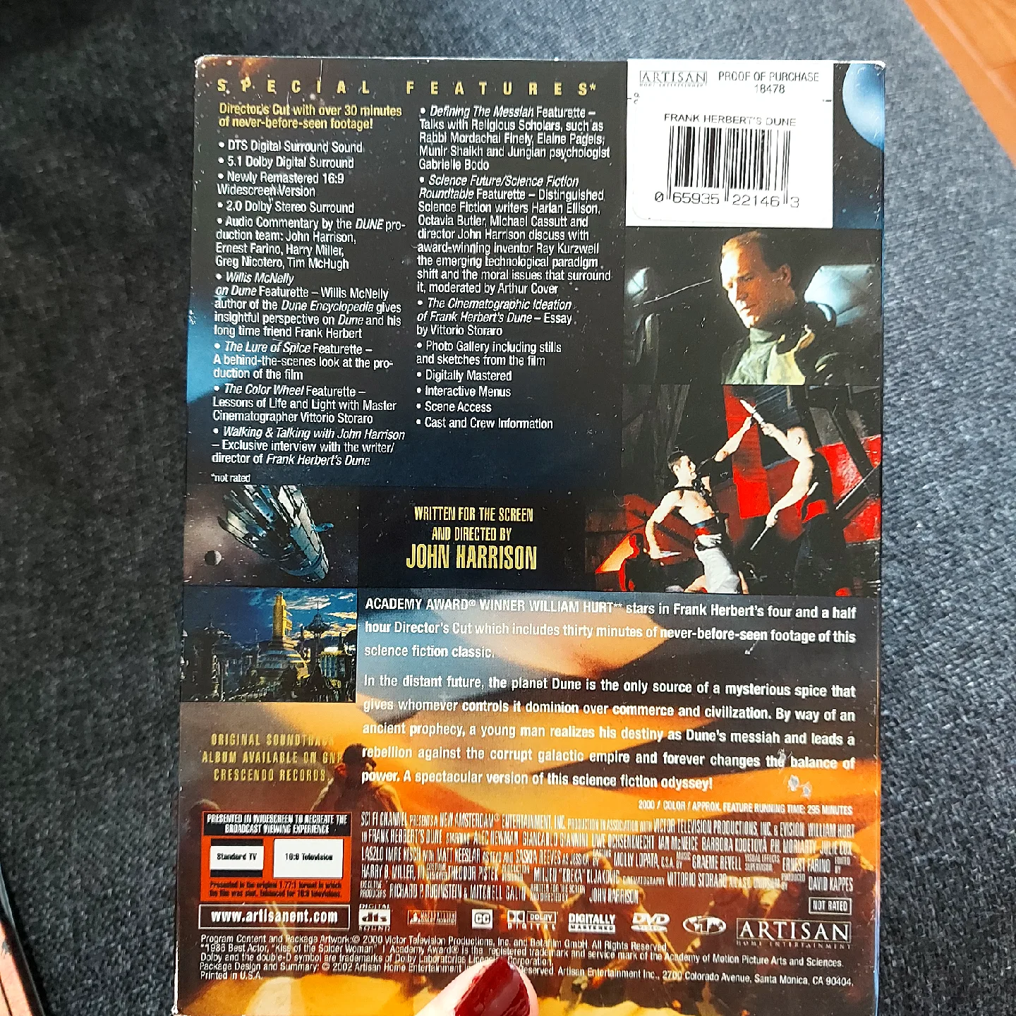 Dune Special Edition Director's Cut DVD Set image indicator(2)