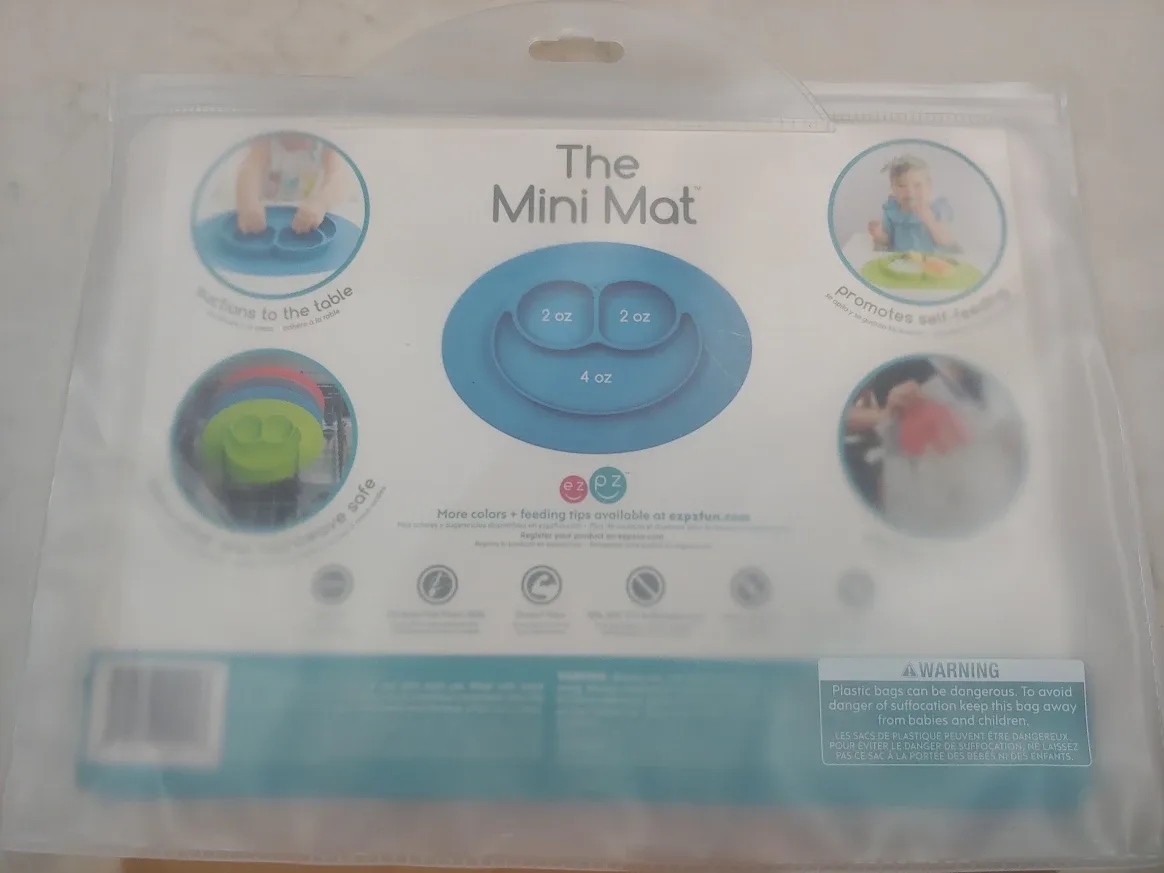 ezpz The Mini Mat - Silicone Placemat Plate image indicator(4)