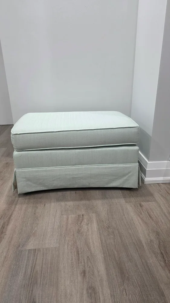 Upholstered Ottoman - Light Green image indicator(3)
