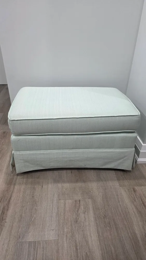 Upholstered Ottoman - Light Green image indicator(4)