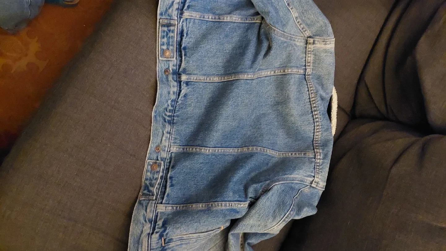 Levi Strauss & Co. Denim Sherpa Jacket - XS image indicator(4)