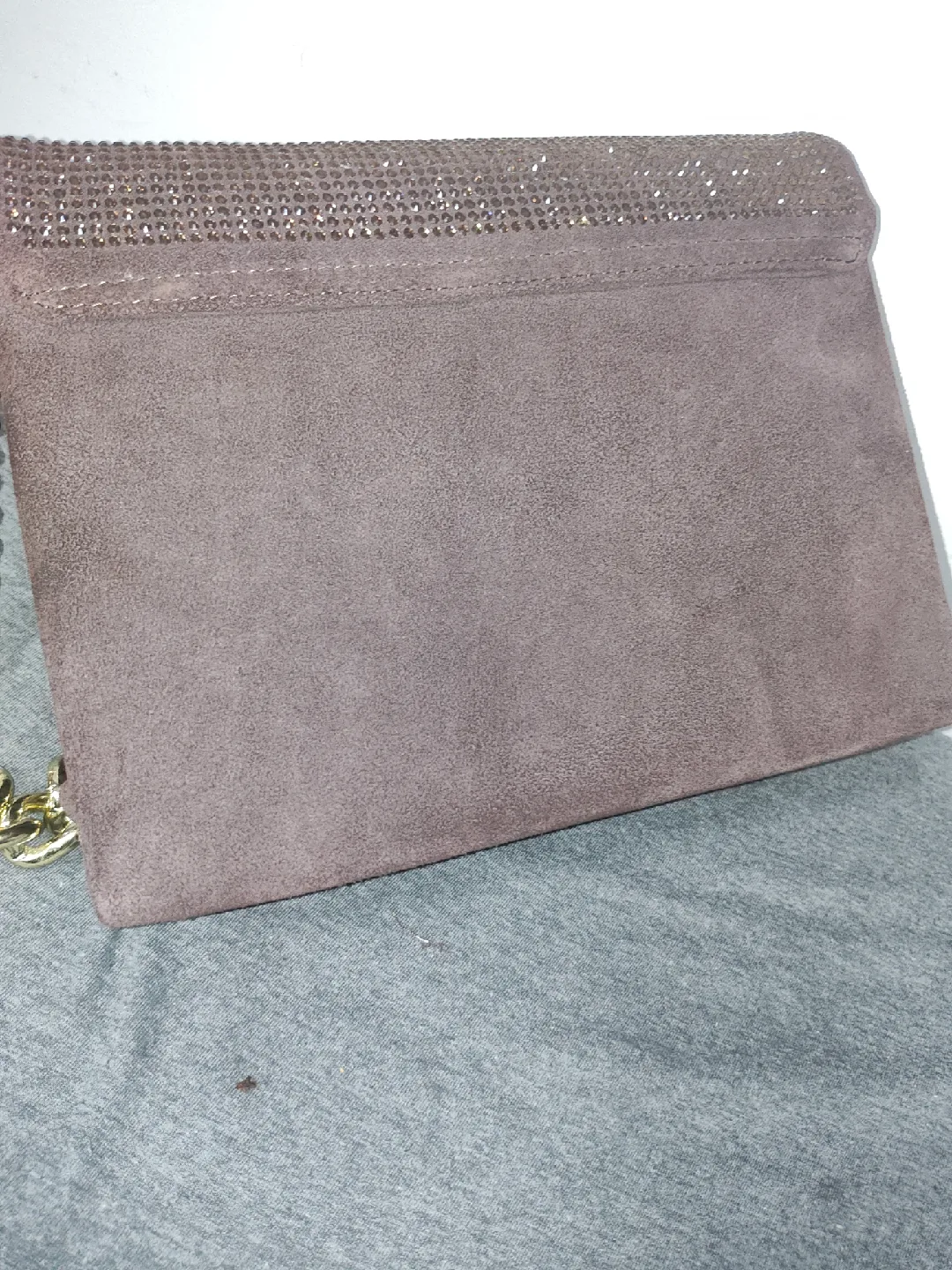 Versace Brown Embellished Shoulder Bag image indicator(3)