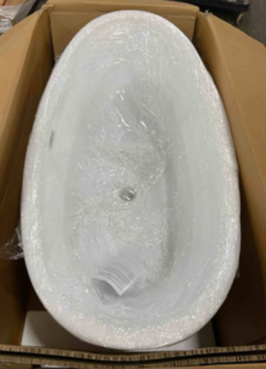 New Empava 59" Freestanding Whirlpool Bathtub