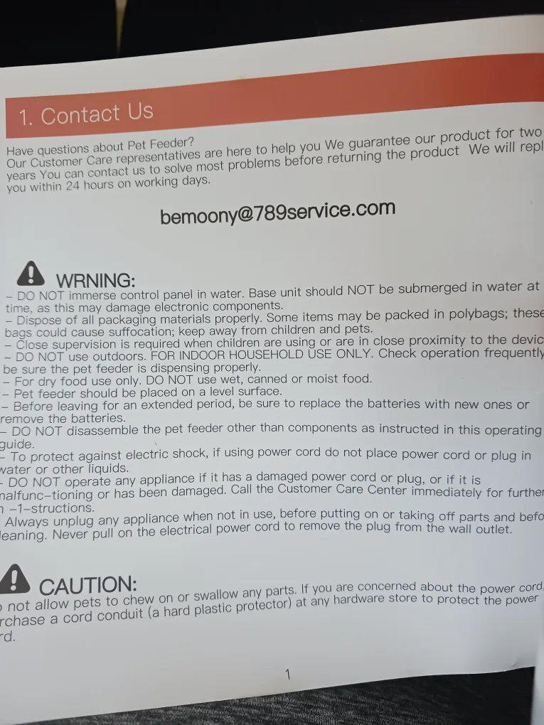 Automatic Pet Food Dispenser image indicator(8)