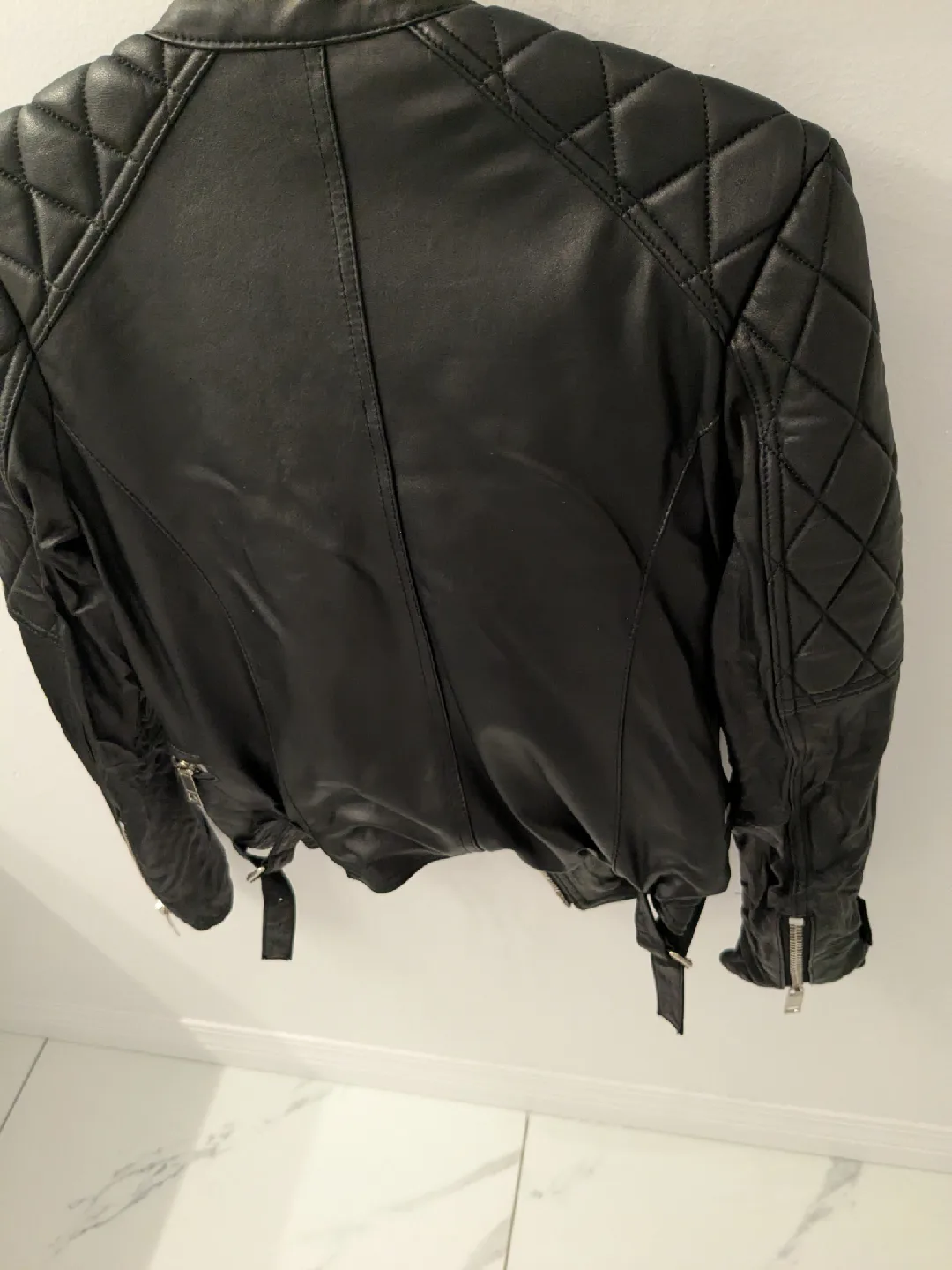 Burberry Authentic  Black Leather Jacket image indicator(3)