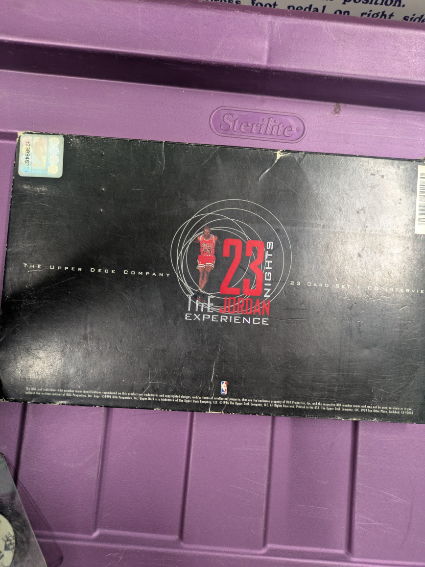 Upper Deck Michael Jordan 23 Nights Card Set + CD - photo 5
