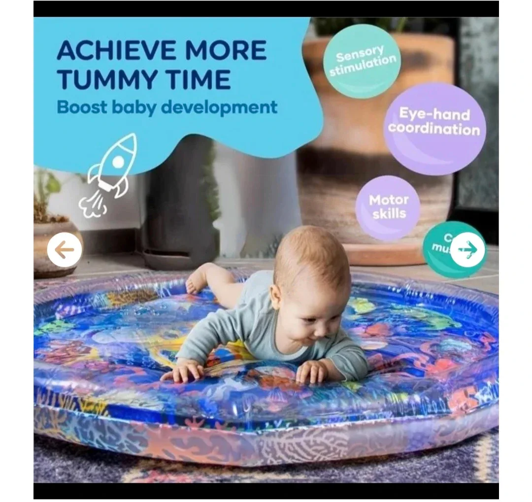 New Premium Tummy Time Water Mat image indicator(2)