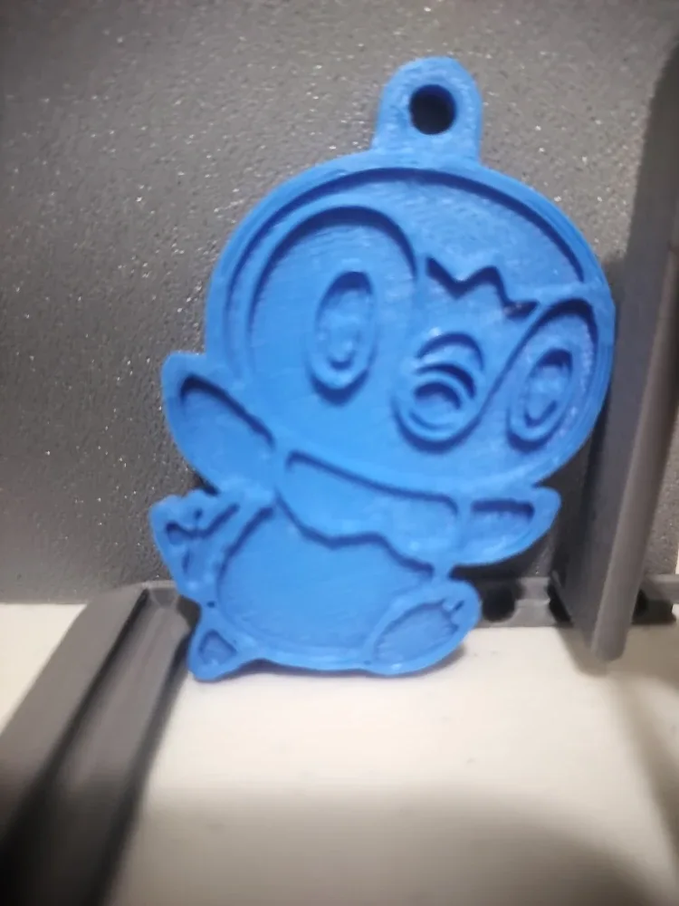 Piplup Pokemon Keychain - Blue