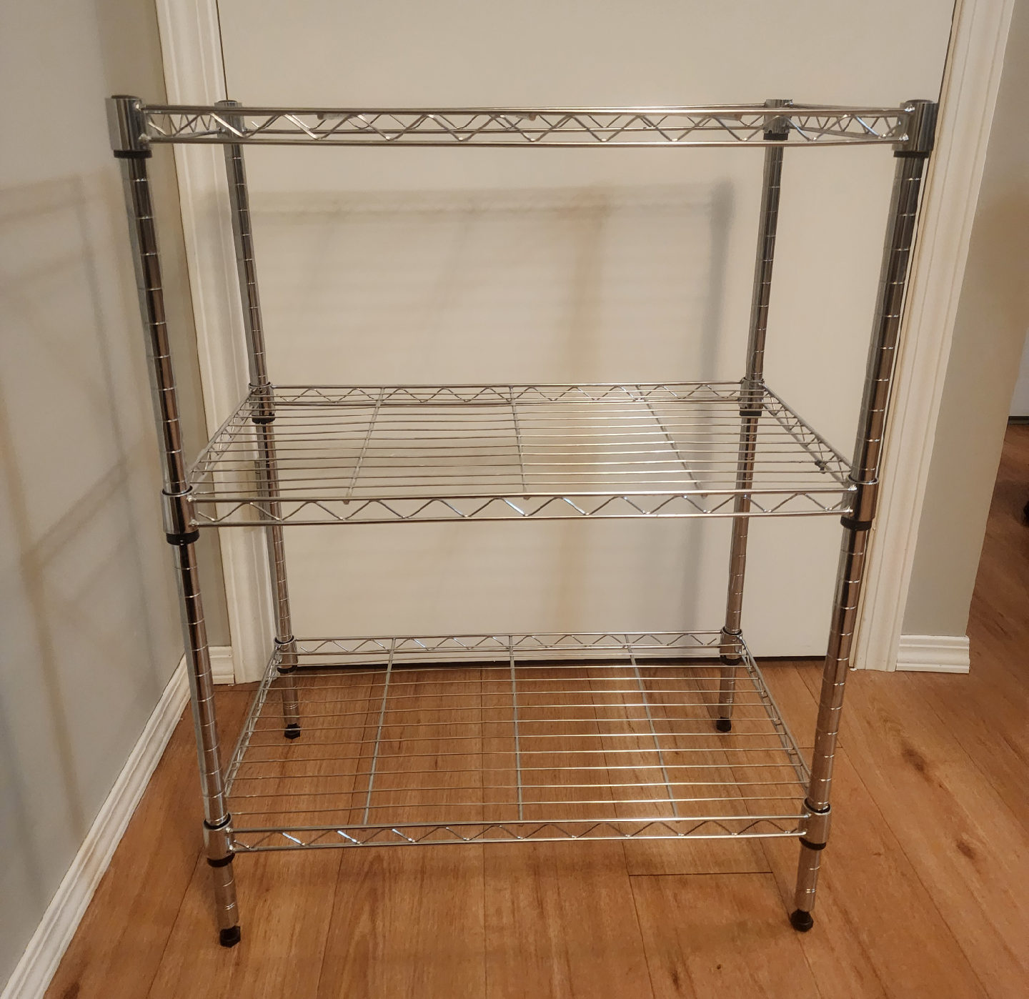 Chrome Metal Wire Shelving Unit(Pickup only)