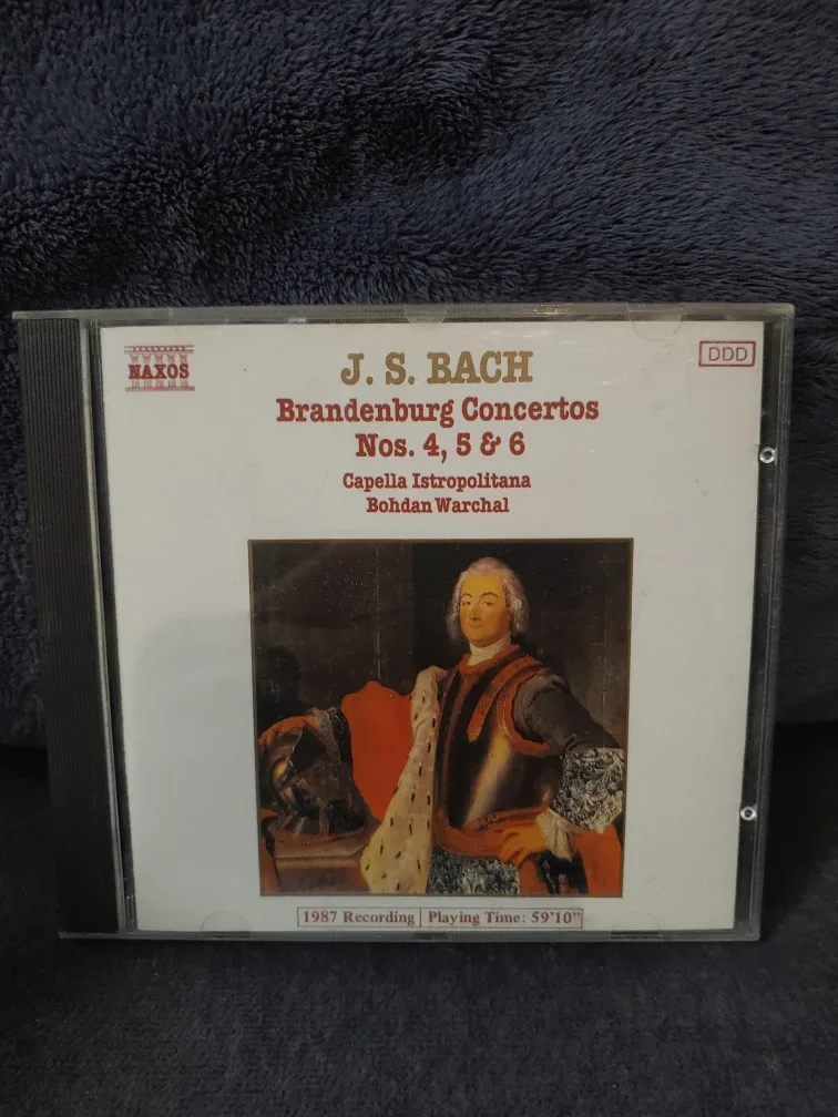 J.S. Bach Brandenburg Concertos Nos. 4, 5 & 6 CD thumbnail