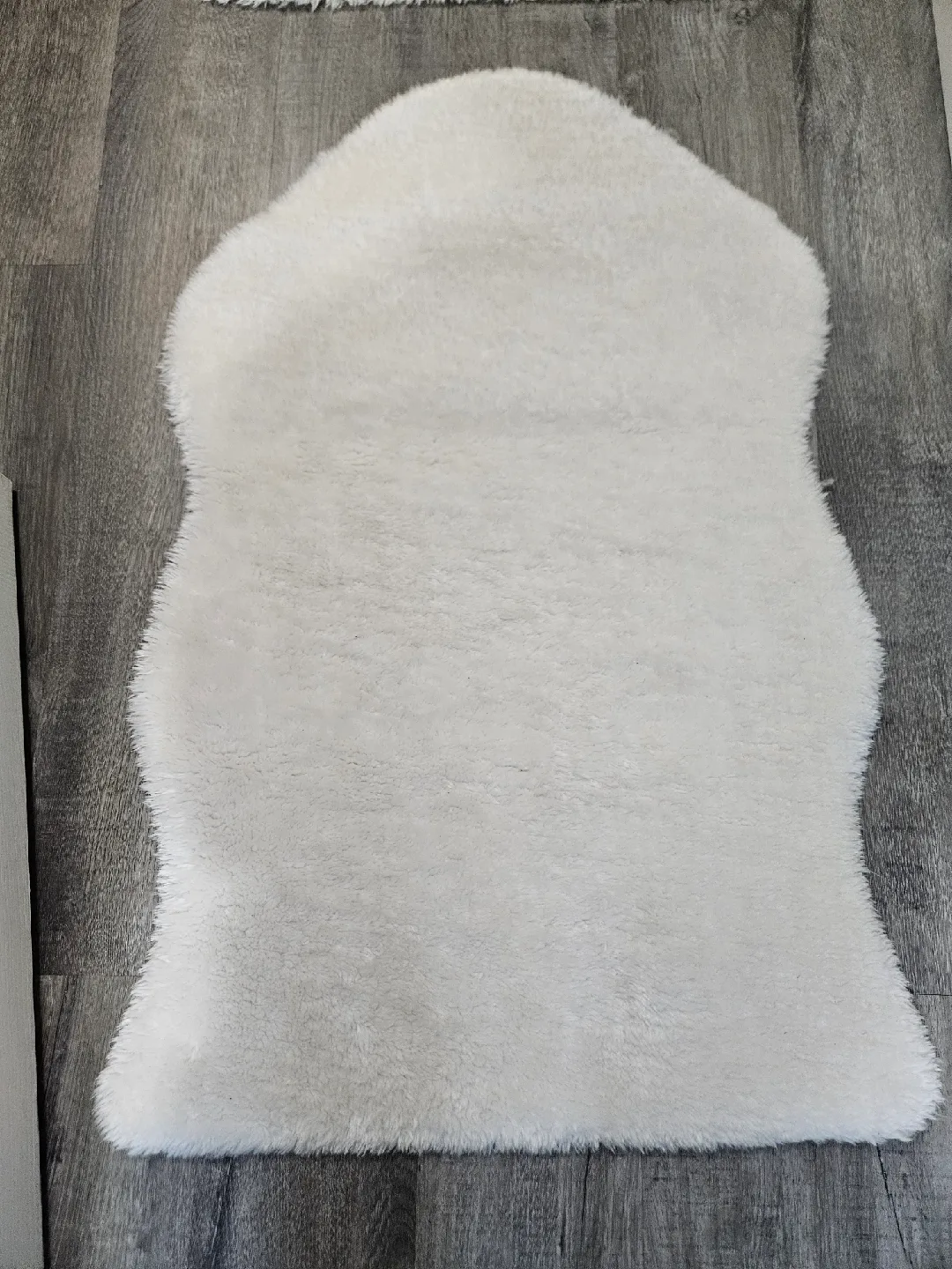 IKEA TOFTLUND White Rug - 55x85 cm image indicator(2)