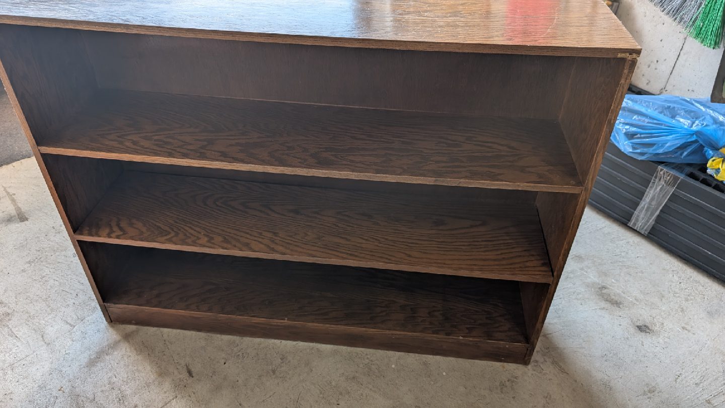 Wooden Bookcase