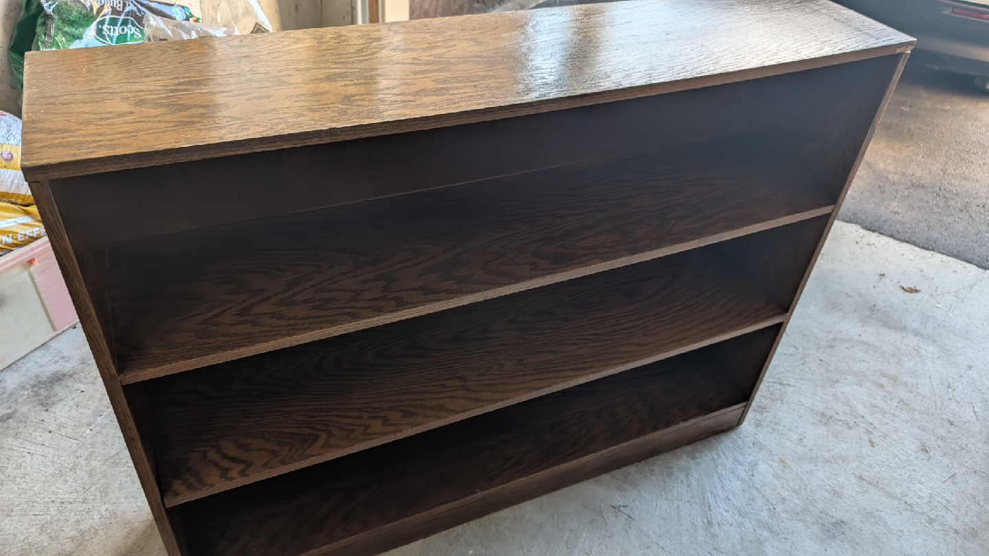 Wooden Bookcase - photo 2