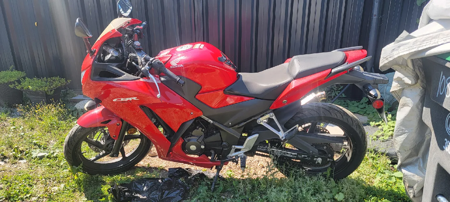 Honda CBR Motorcycle - Red image indicator(2)