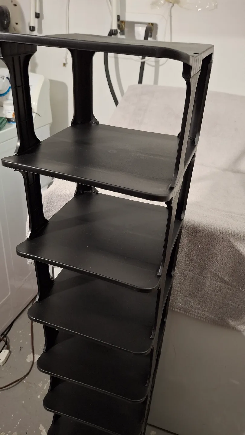 Black 9 Tier Shoe Rack image indicator(2)