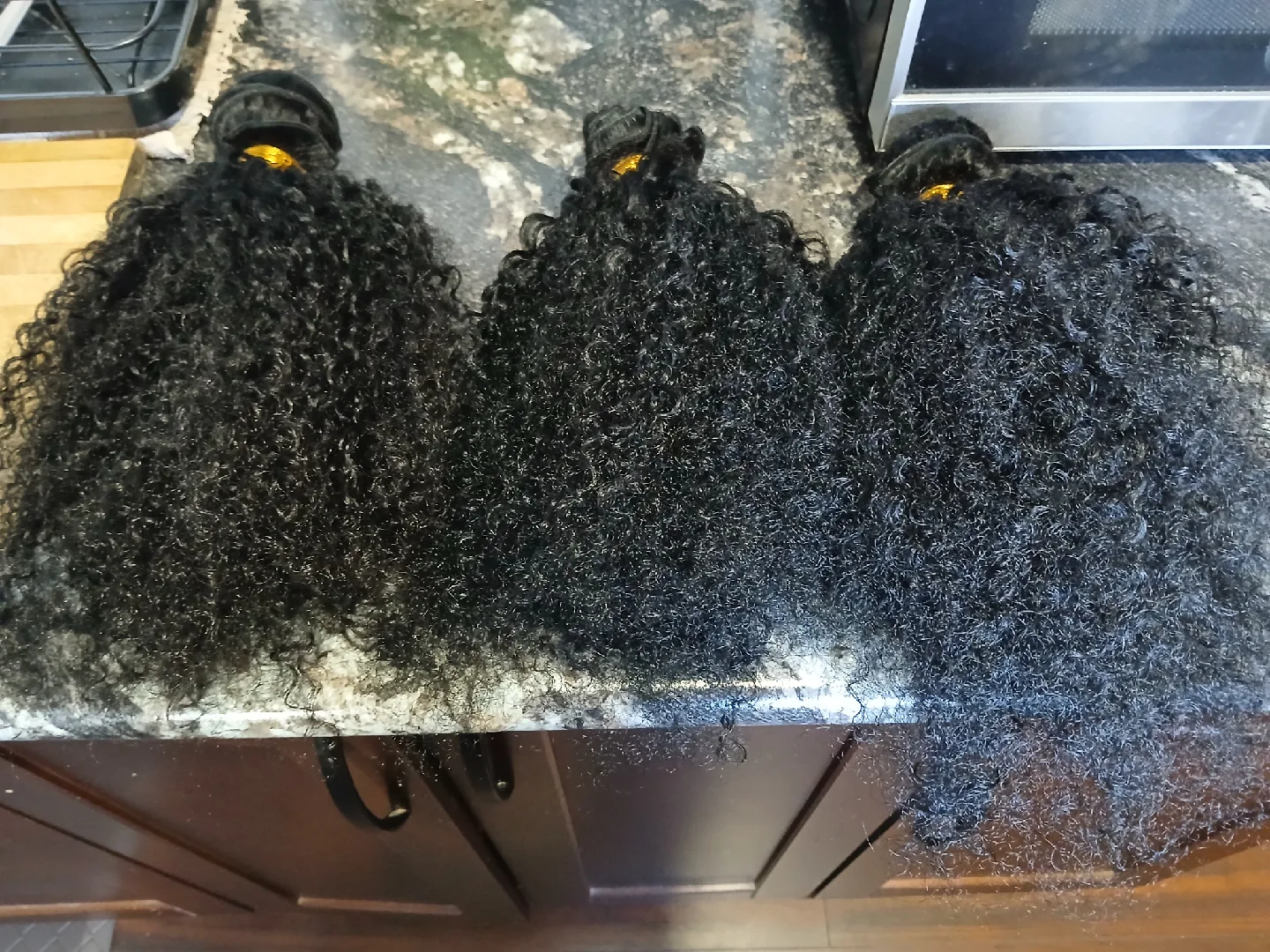 Bundles of Afro Kinky Curly Hair Extensions image indicator(3)