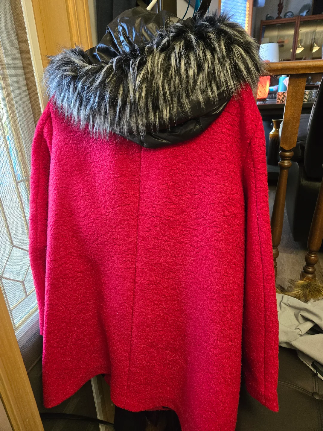 Marcona Red Winter Coat - Size O/L image indicator(2)