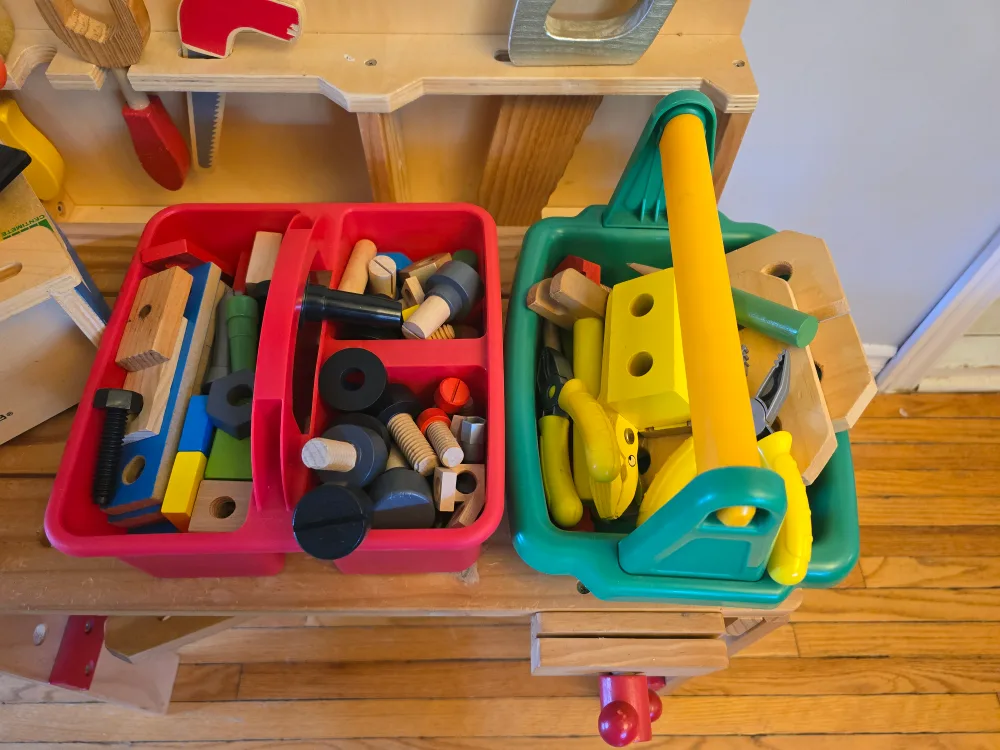 Kids' Workbench with Tools - FAO Schwarz, Black & Decker image indicator(4)