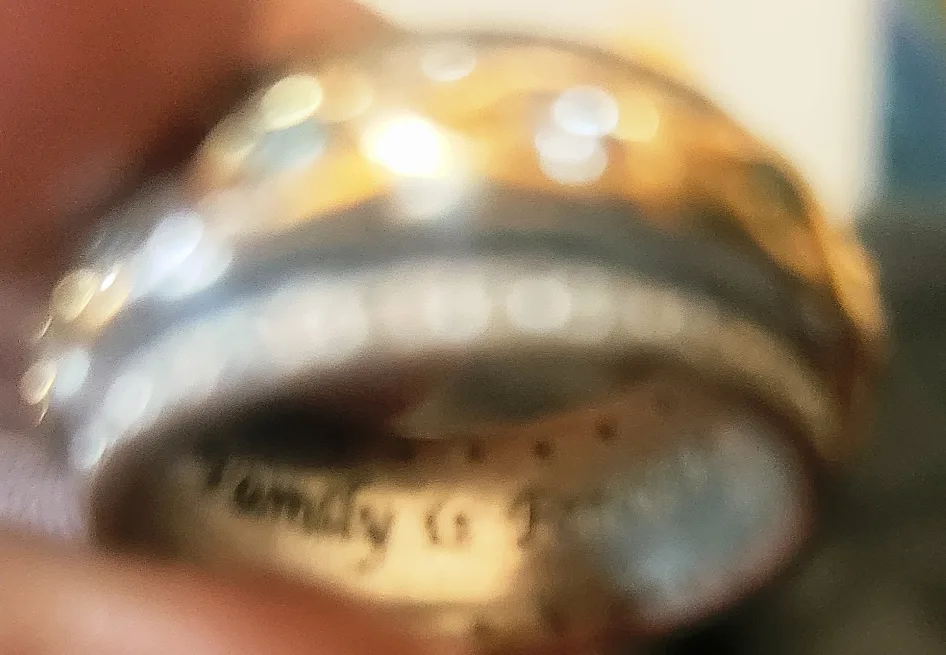 2 Vintage Style "Gemstone" Rings image indicator(4)