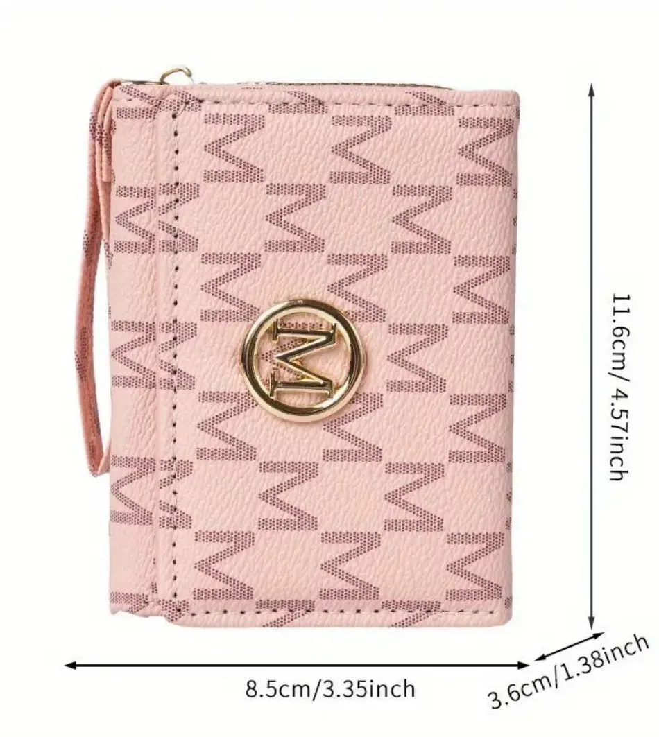 Stylish Patterned Trifold Wallet image indicator(8)