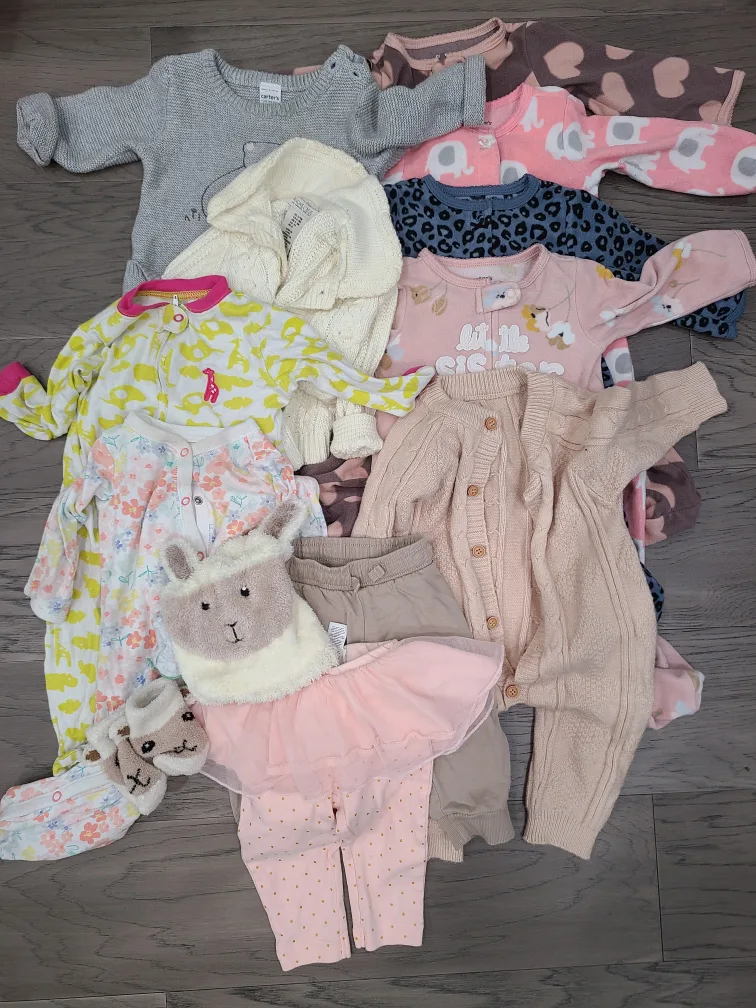 Baby Girl Winter Clothes Bundle - 9 months thumbnail