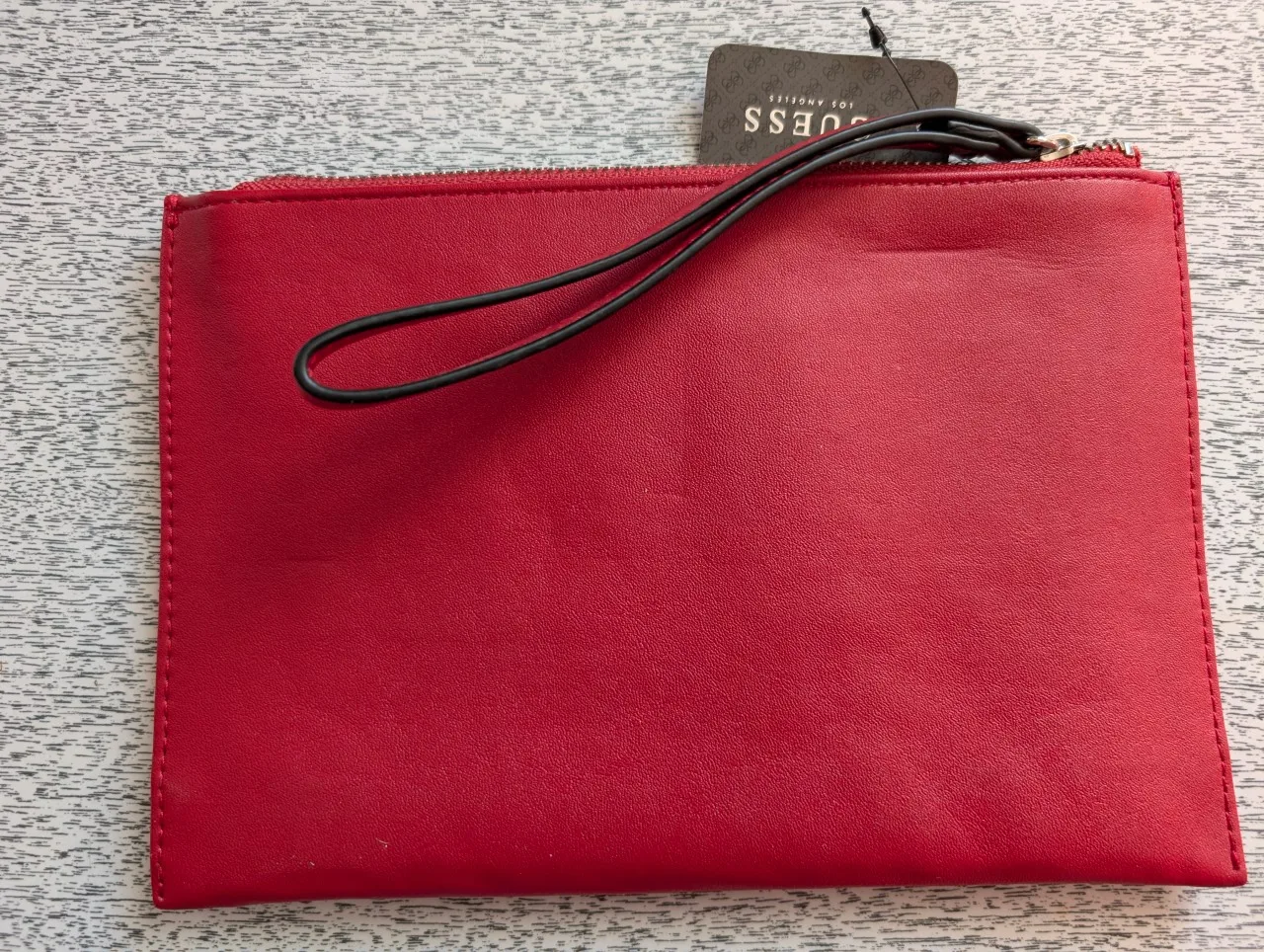 Guess Red Leather Clutch Bag image indicator(3)