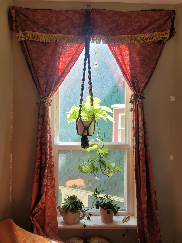 Vintage Handmade Curtains (set of 2)