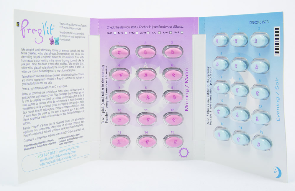 PregVit Folic 5 Vitamin-Mineral Supplement