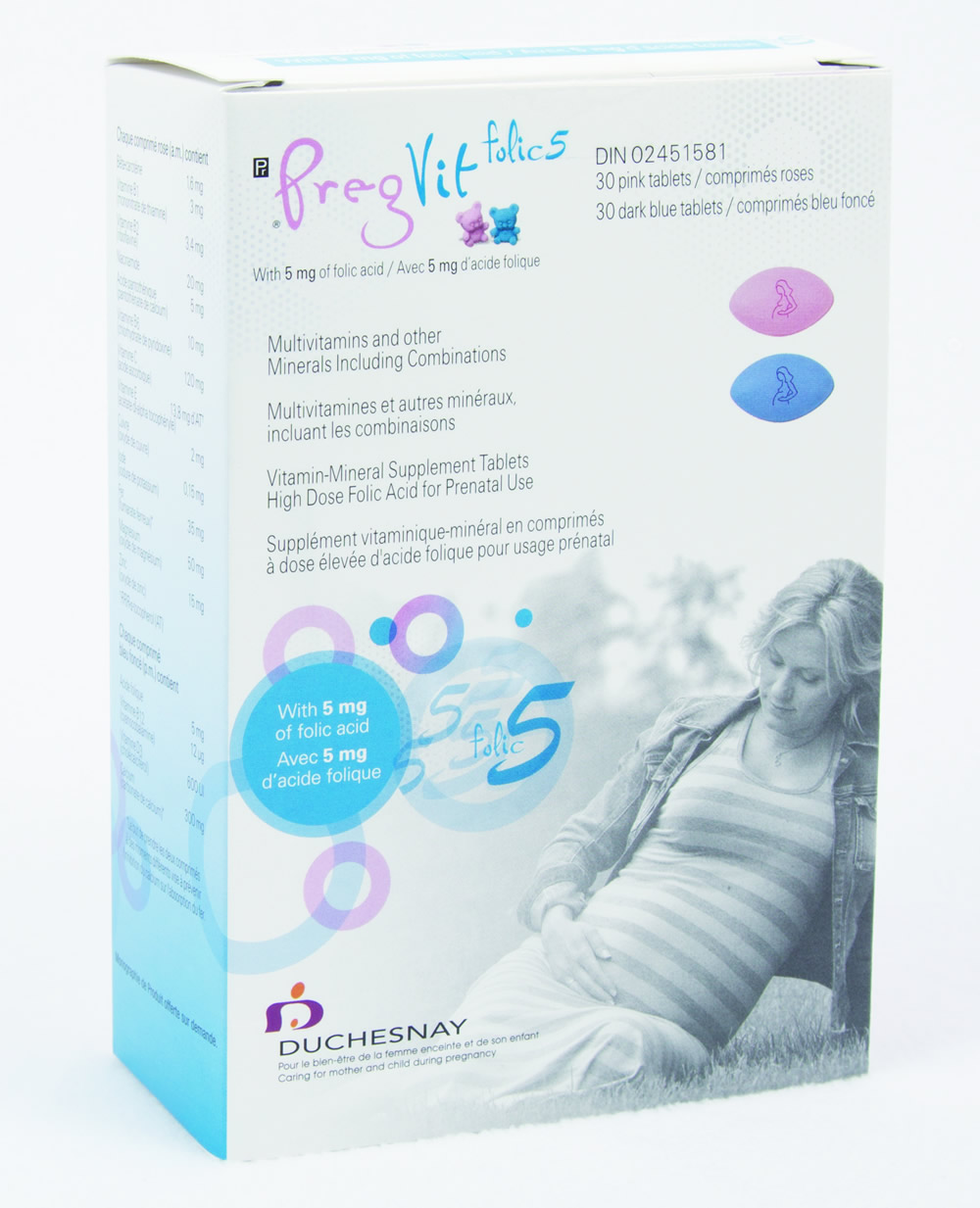 PregVit Folic 5 Vitamin-Mineral Supplement - photo 2