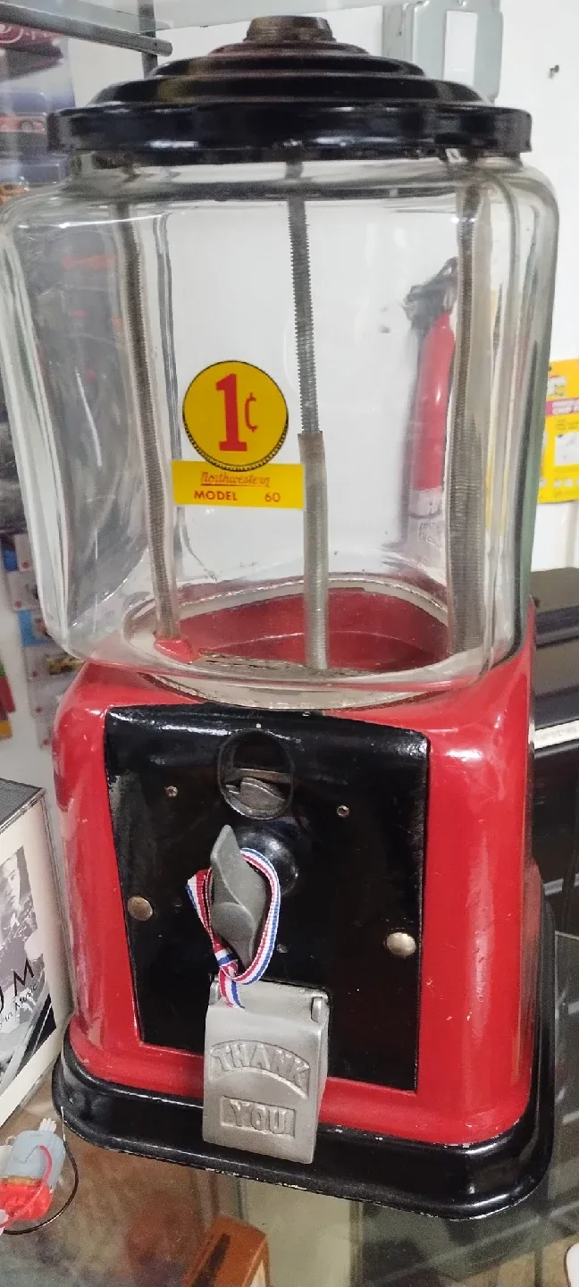 Northwestern Model 60 Gumball Machine thumbnail