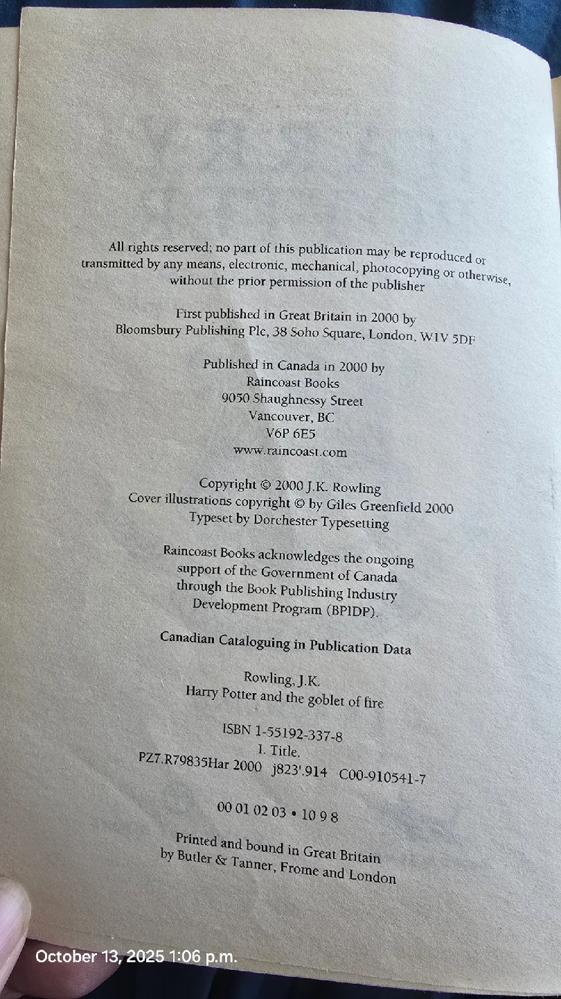 Harry Potter and the Goblet of Fire by J.K. Rowling image indicator(2)