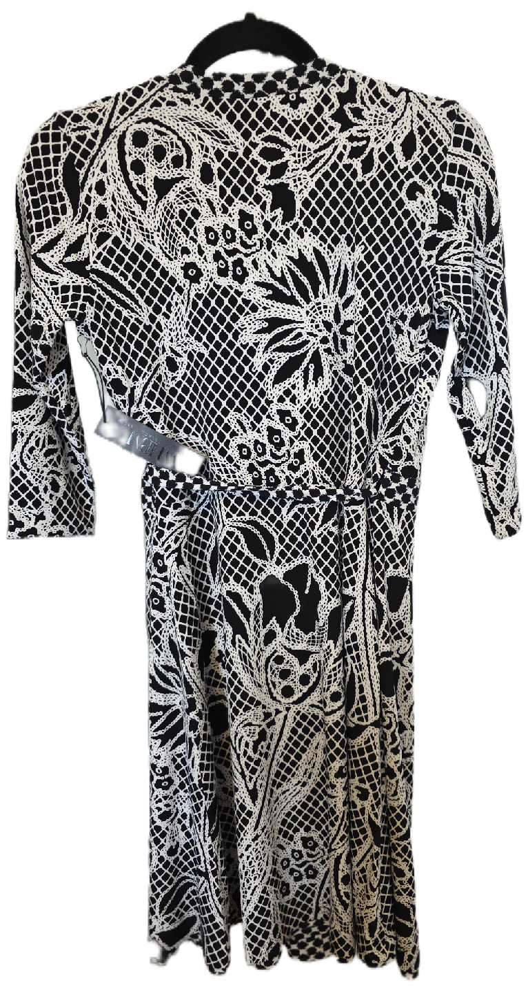 White House Black Market 3/4 Sleeve Reversible Wrap Dress - photo 5