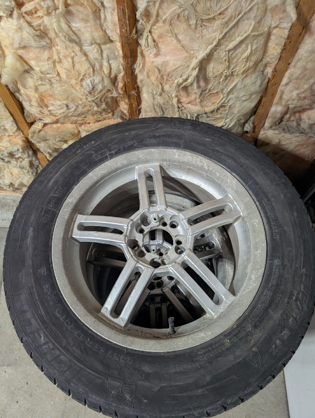 (4)-225/65R17 Winter Tires On Alloy Rims Off 2012 Toyota Rav 4