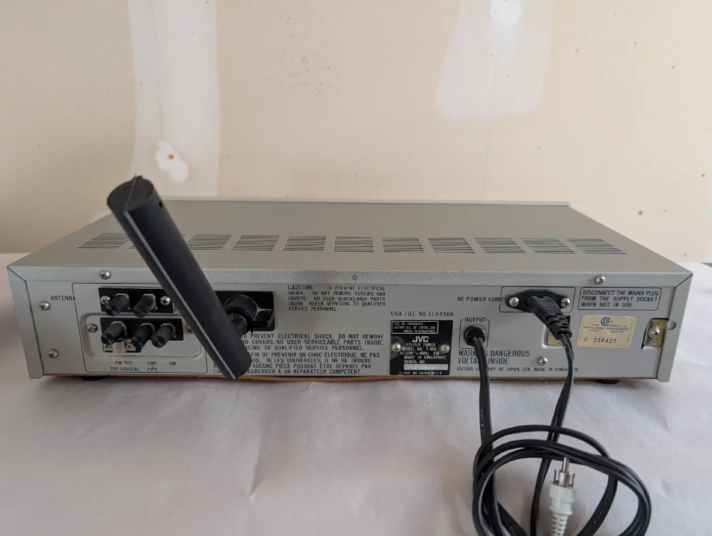 JVC T-10X FM/AM Stereo Tuner image indicator(6)